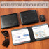 CANOPUS Car Registration and Insurance Holder, Magnetic Closure, Embossed Card Document Holder, Vehicle Glove Box Organizer